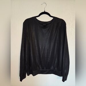 Who What Wear Black Blouse - Sweater for Women